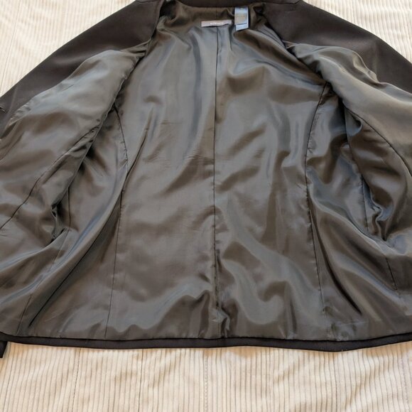 Liz Claiborne black suit jacket blazer 16 EUC - Picture 10 of 13